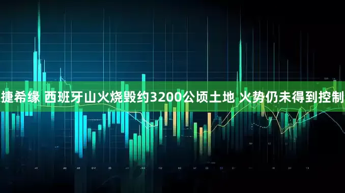 捷希缘 西班牙山火烧毁约3200公顷土地 火势仍未得到控制